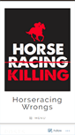 Mobile Screenshot of horseracingwrongs.com